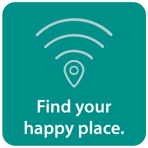 Find your happy place.
