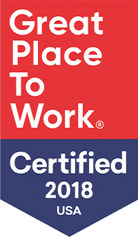Great Place To Work Award 2018
