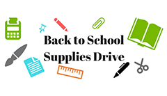 Back to School Supplies Drive